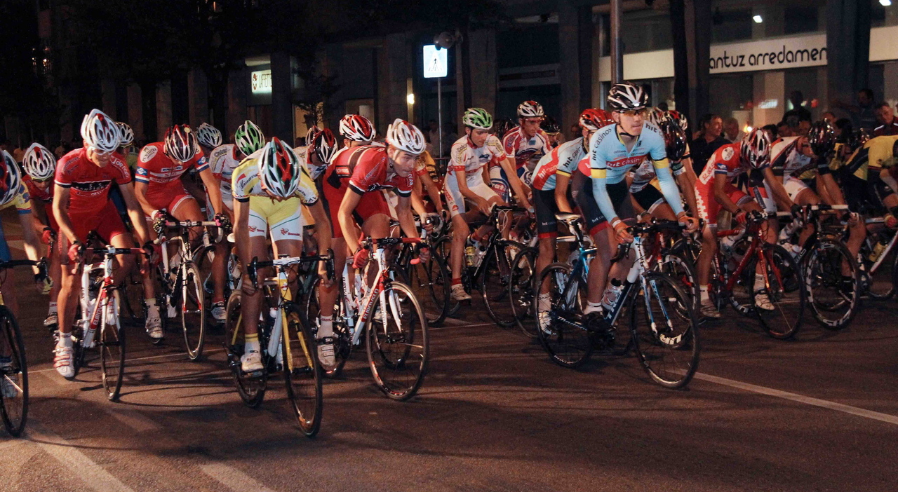 il circuito e lo start da viale Trento