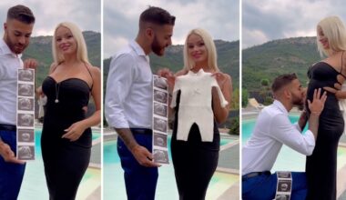 l'annuncio a sorpresa, chi è il futuro papà e la reazione di mamma Eva Henger