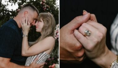 la proposta di matrimonio, le foto, le lacrime e un anello da sogno. Gli auguri di Trump e i coriandoli su Google