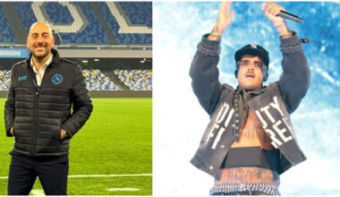 Decibel Bellini torna come speaker al Maradona, a Geolier la parte artistica