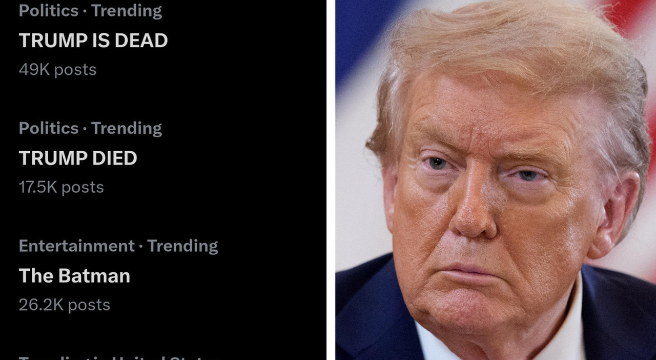 «Trump è morto», impazza la tendenza su X: perché tutti lo stanno cercando? Live della Casa Bianca spento e bandiere a mezz'asta: cosa succede