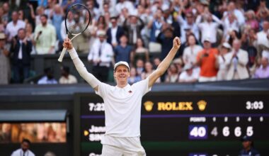 Classifica ATP: Sinner domina, due azzurri nella top 10