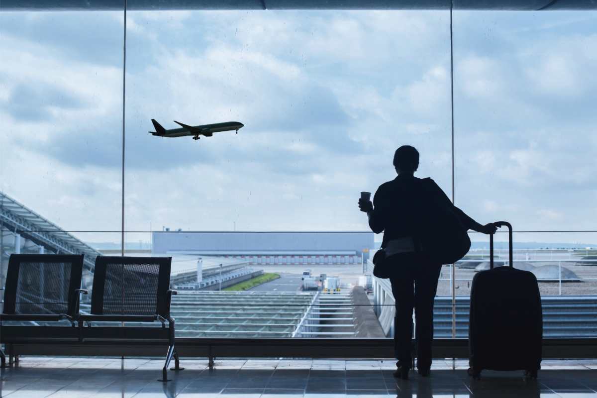 Aeroporto volo