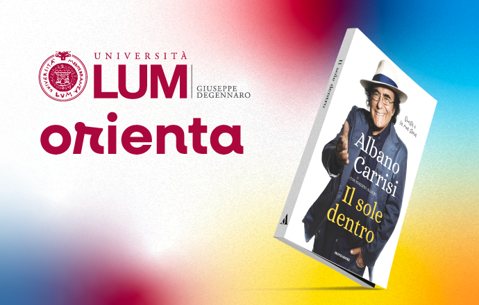 Albano Carrisi presenta il suo ultimo libro agli studenti della LUM