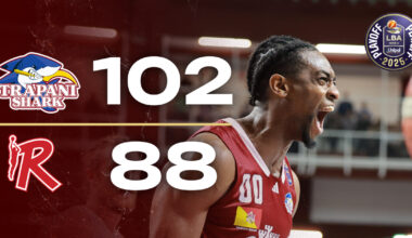 Trapani Shark vs Unahotels Reggio Emilia Gara 2: 102-88