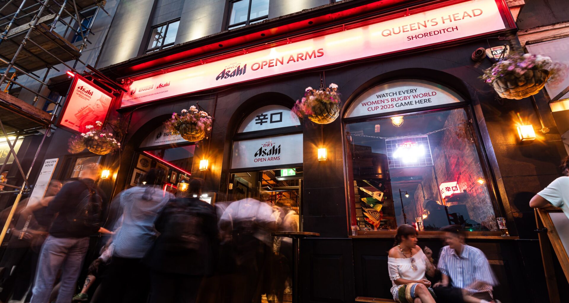 il nuovo pub a Shoreditch per il Mondiale femminile di rugby 2025