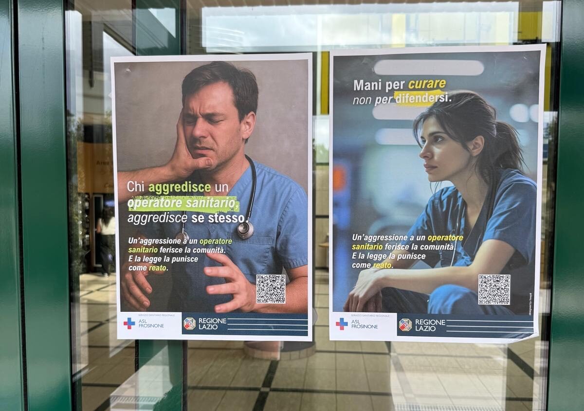 Frosinone - Asl, stop alle aggressioni. Al via la campagna "Mani per curare, non per difendersi"