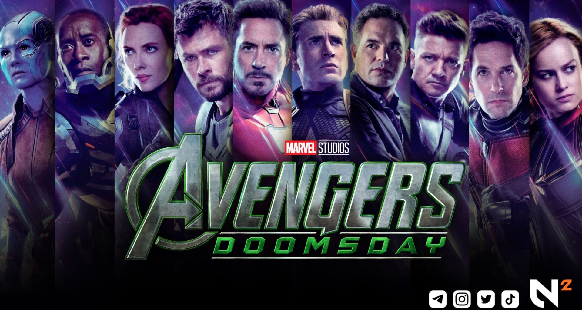 Avengers: Doomsday - È trapelata la seconda metà del cast del film con il Dottor Destino! (2025)