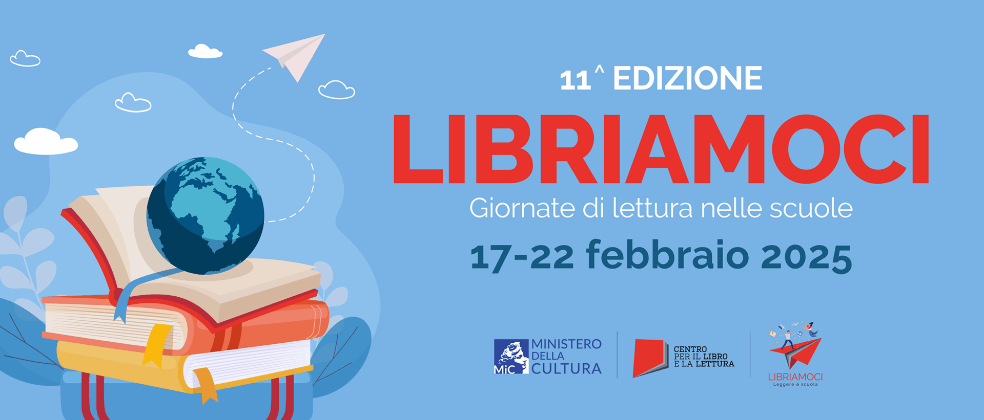 “Libriamoci. Giornate di lettura nelle scuole” torna dal 17 al 22 febbraio 2025: leggere per andare oltre la superficie
