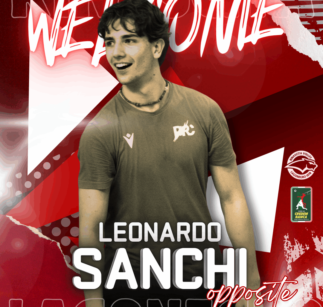 L’opposto Leonardo Sanchi chiude il mercato della Rinascita Lagonegro