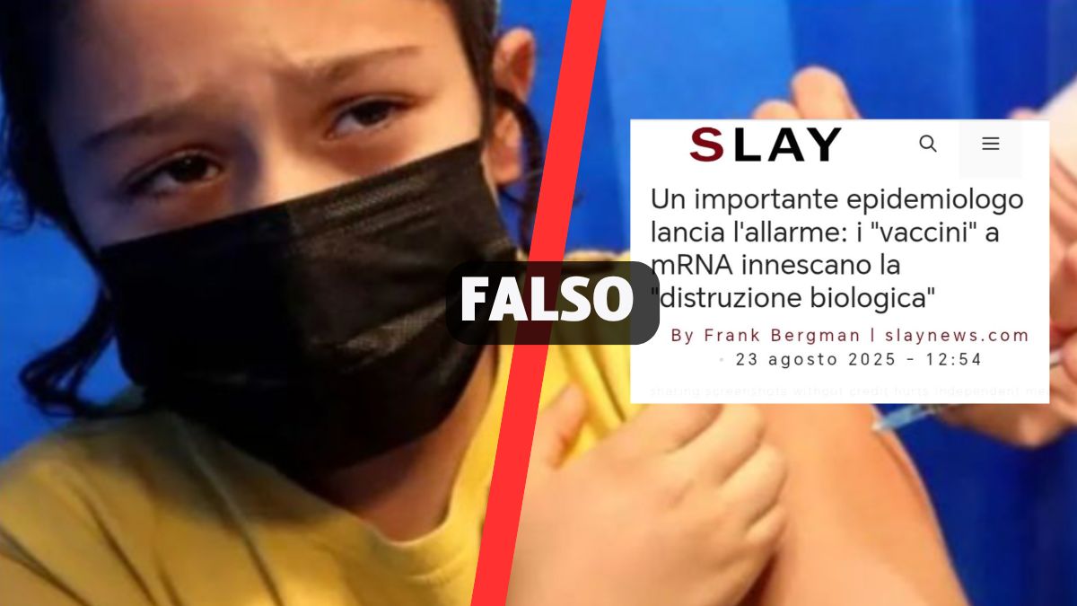 No, i vaccini a mRNA non innescano una «distruzione biologica»