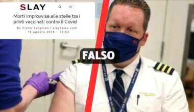 No, non risultano morti improvvise in aumento tra i piloti di linea vaccinati