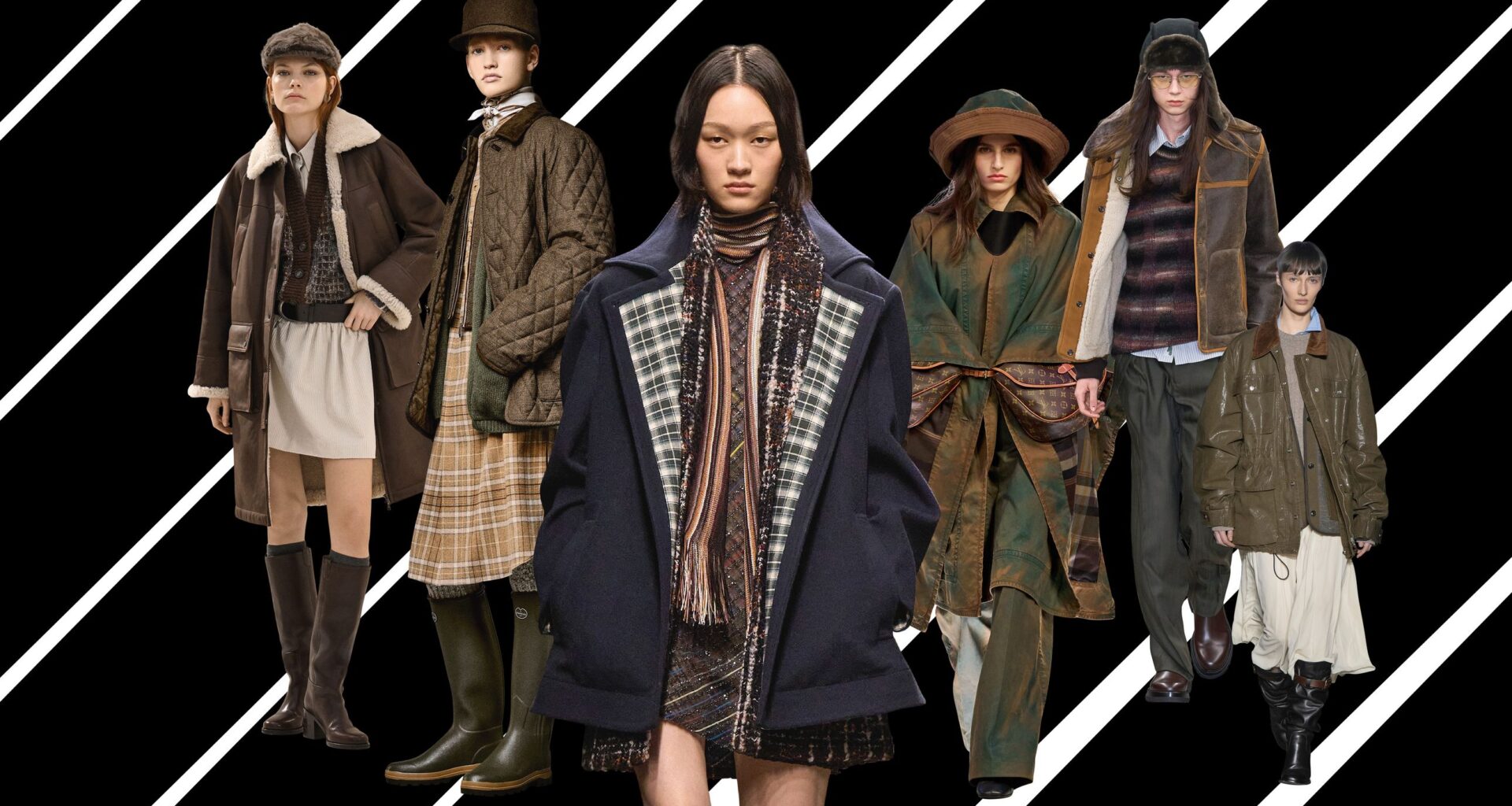 Tendenze moda Autunno-inverno 2025/26: benvenuti nella campagna inglese - Vanity Fair Italia