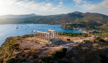 Capo Sunio, cosa vedere nel tempio di Poseidone sul mar Egeo