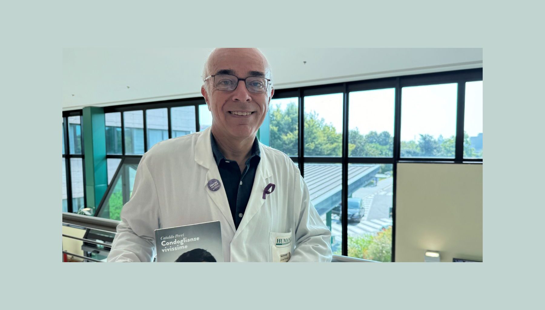 Da medico a paziente: la storia di Cataldo Perri in un libro da leggere e ascoltare