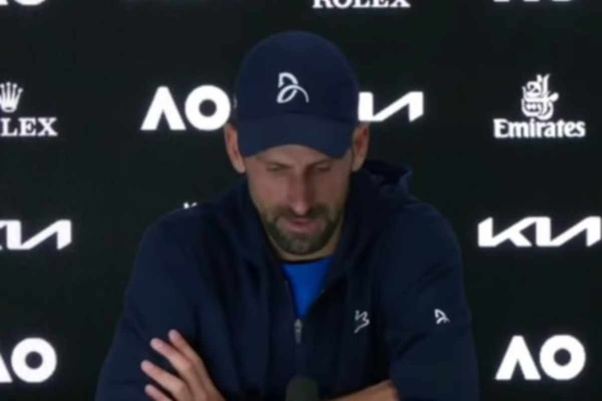 Djokovic conferenza
