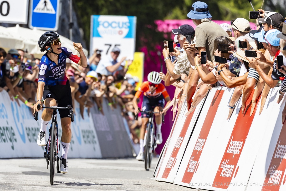 Giro di Romandia Donne 2025, Elise Chabbey ha la meglio su Urška Žigart nell'arrivo in salita di La Tzoumaz - La slovena balza al comando della generale