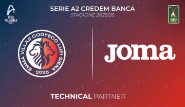 Joma è technical partner di Emma Villas Codyeco Lupi Siena