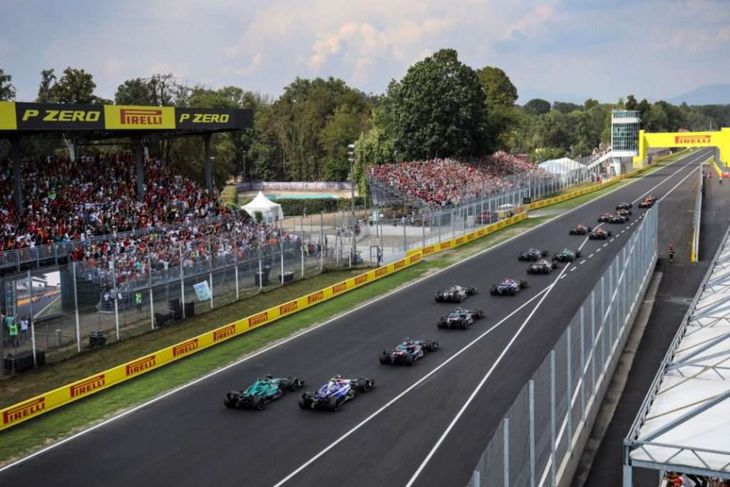 F1 monza 2025 tribuna