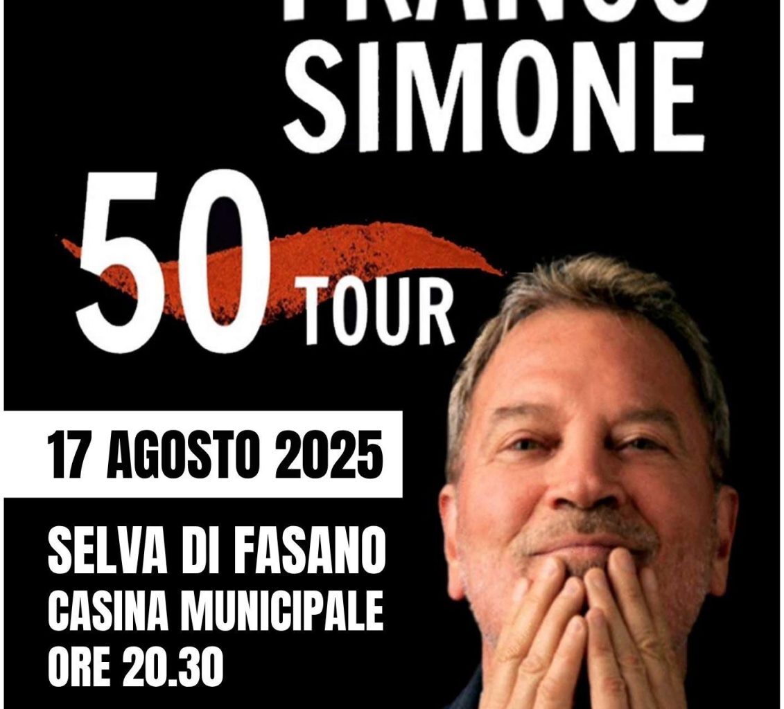 Franco Simone protagonista della terza edizione del Premio internazionale Città di Fajano