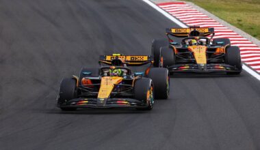 F1 GP Ungheria 2025, Budapest: Lando Norris e Oscar Piastri (McLaren F1 Team) - Foto: Getty Images