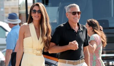 Mostra del cinema di Venezia 2025 al via: George e Amal Clooney sono arrivati al Lido. Lo stile è un affare di coppia
