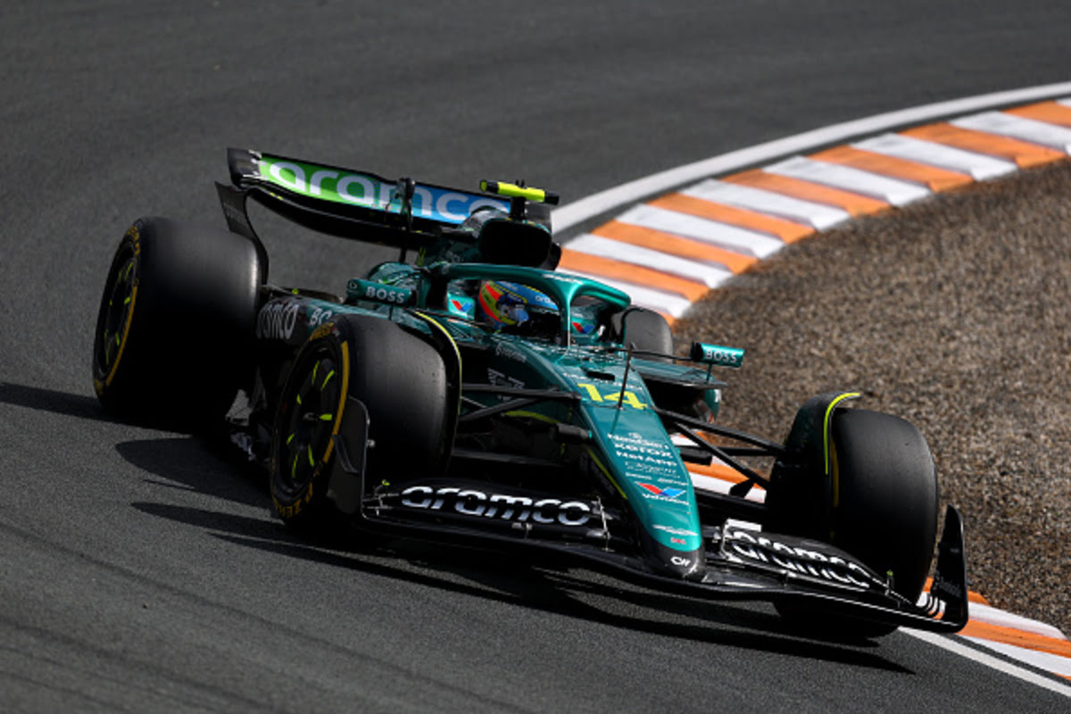 Alonso libere GP Olanda 2025