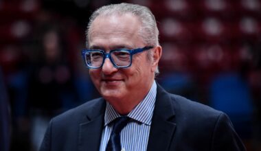 Gherardini eletto presidente di Legabasket. Le congratulazioni del presidente Petrucci. - Federazione Italiana Pallacanestro - Gherardini eletto presidente di Legabasket. Le congratulazioni del presidente Petrucci.