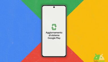 Aggiornamento di sistema Google Play