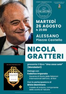 Presentazione del libro 'Una cosa sola' @ Piazza Castello | Alessano | Puglia | Italia