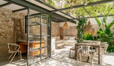 Un giardino segreto nel quartiere di Sarrià: la poesia urbana di Coblonal  