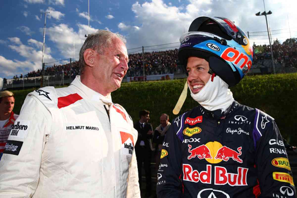 Helmut Marko Sebastian Vettel