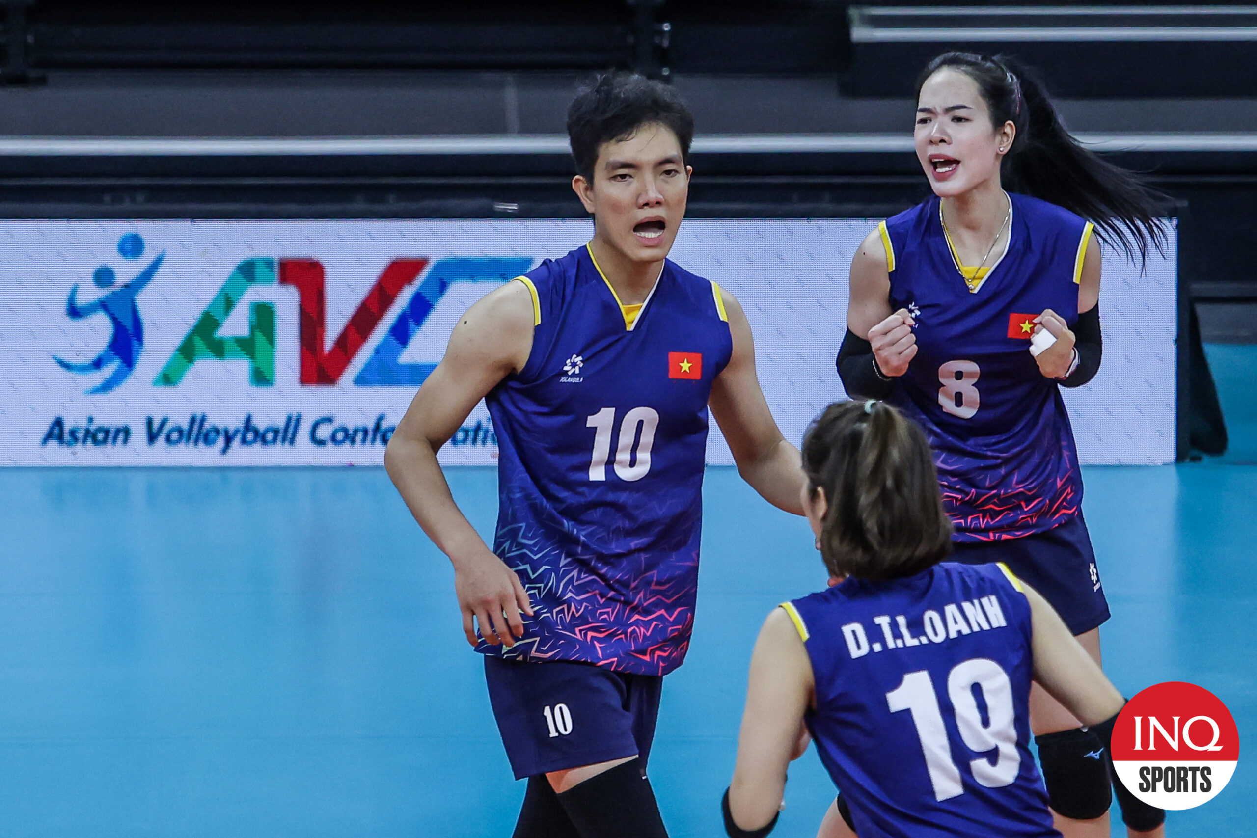 Nguyen thi bich tuyen, dal Vietnam, alla Challenge Cup 2024 ARVC contro il Kazakistan