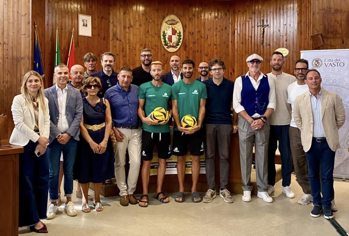 Presentata la tappa del Campionato Italiano di Beach Volley: a Vasto si sfideranno 68 coppie