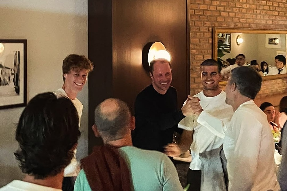 Sinner-Alcaraz, l'incontro in un ristorante italiano in attesa di una sfida sul campo