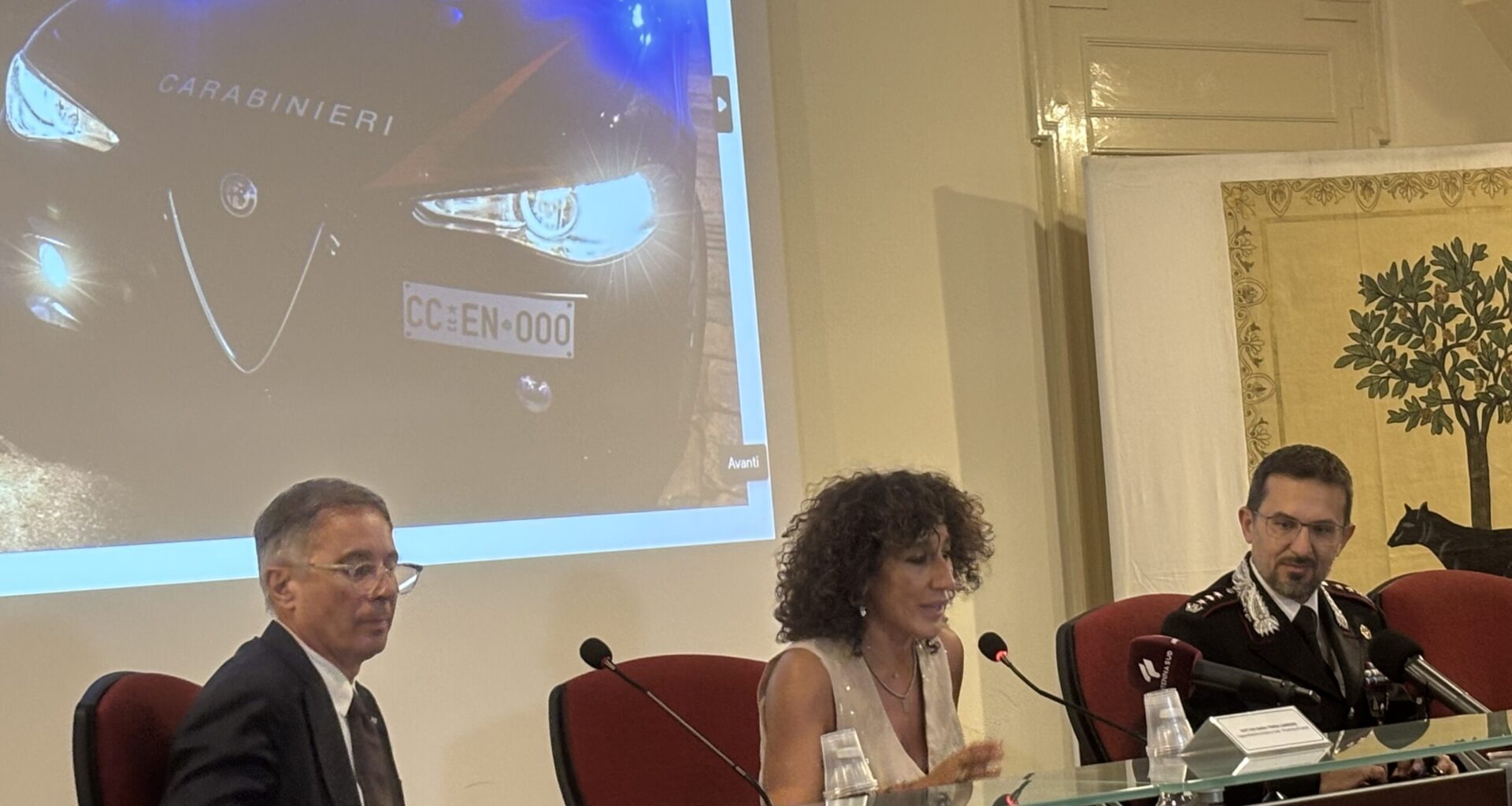 “All’ombra delle sirene”, presentata serie prodotta da Antenna Sud-Carabinieri