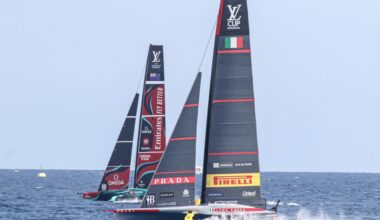 Luna Rossa e New Zealand
