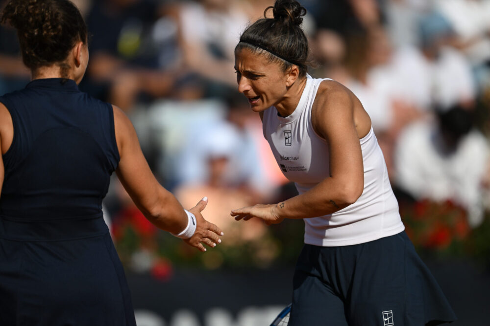 Jasmine Paolini e Sara Errani