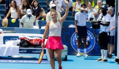 Paolini in finale al Wta Cincinnati: Kudermetova battuta 6-3, 6-7, 6-3