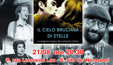 Taberna Libraria, da domani 3 giorni consecutivi con “Il cielo brucava di Stelle” a San Vito dei Normanni, Oria ed Erchie