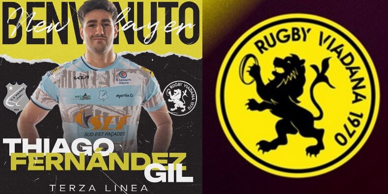Rugby Viadana: il nuovo rinforzo è Thiago Fernandez Gil