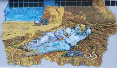 Troppo grande la parete di Sesona per un solo murales. Arriva il secondo Van Gogh MALPENSA24