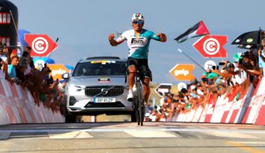 Giro del Portogallo 2025, il fuggitivo Jonathan Caicedo si impone nell'arrivo in salita di Torre - 2° Artem Nych, che rafforza il primato