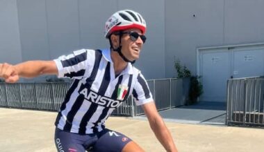 Vuelta 2025, Landa perde la valigia e si allena con la maglia della Juve