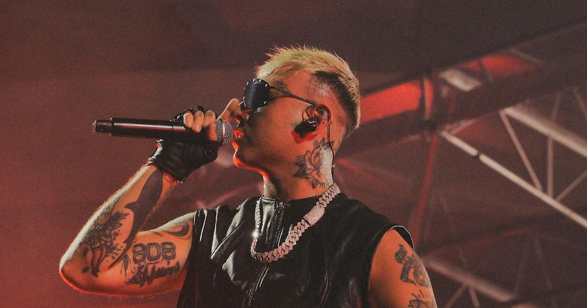 Fogliano Arena la notte di Lazza