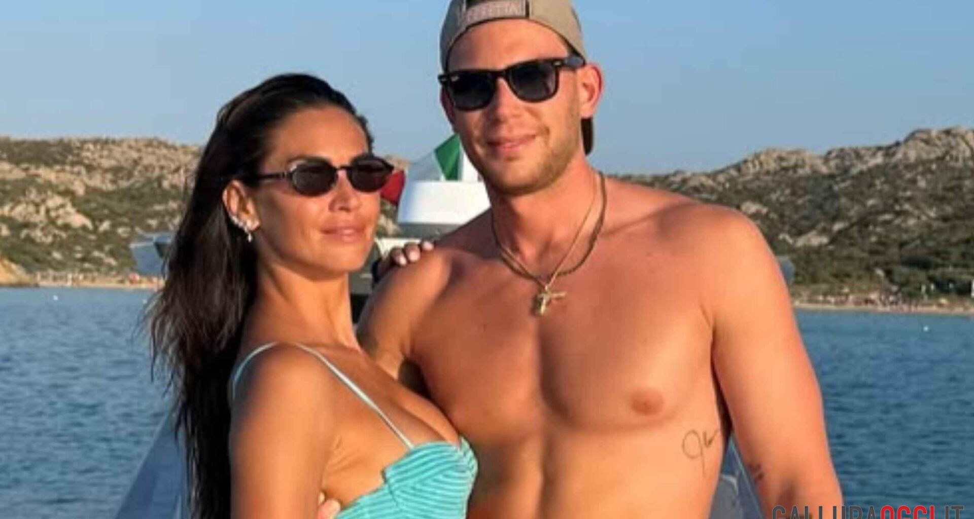 Melissa Satta in Costa Smeralda, voci di una possibile gravidanza