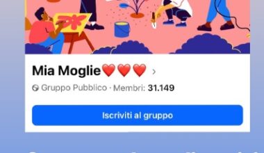 Gruppo Facebook Mia Moglie: la risposta degli uomini