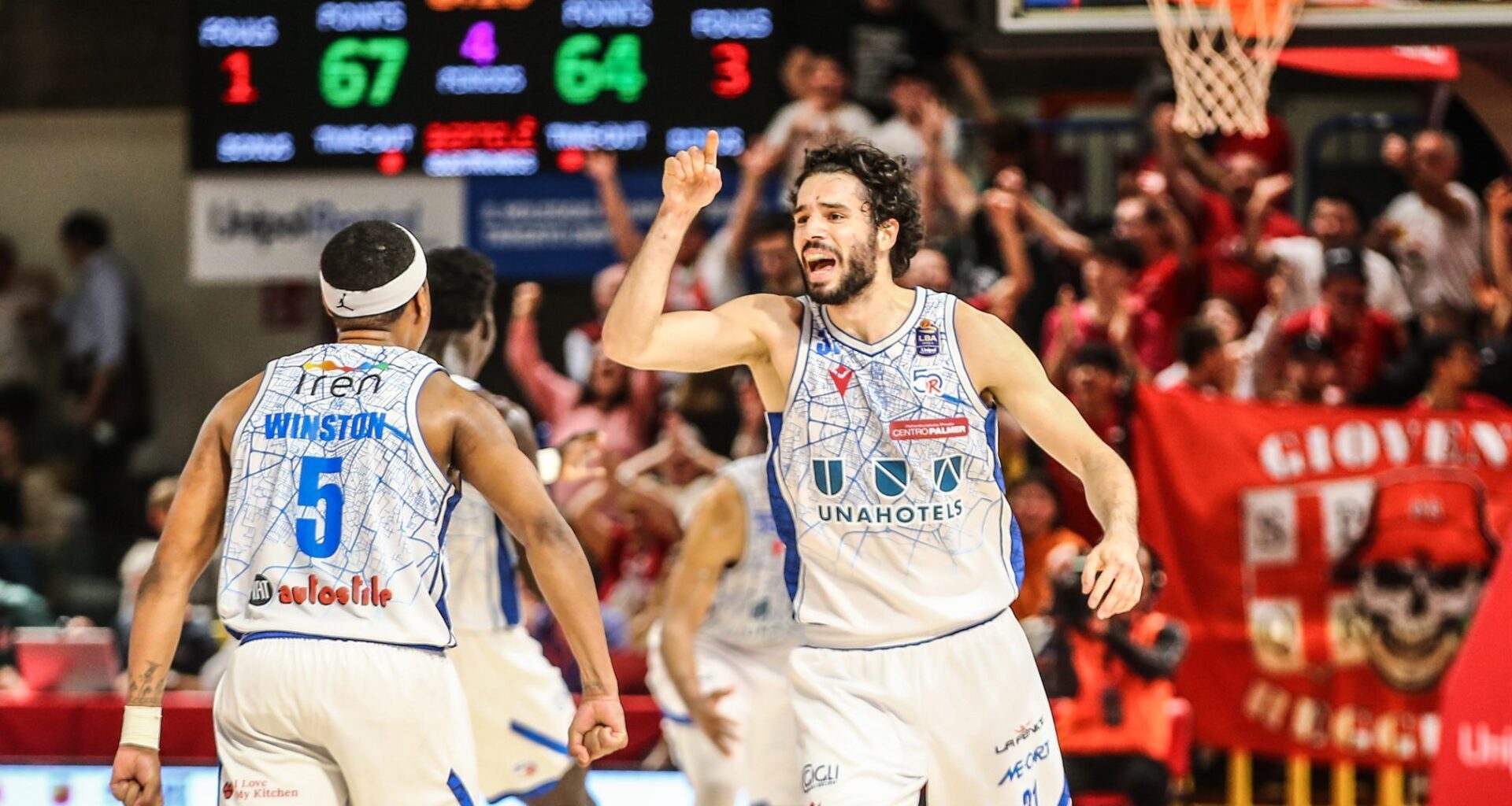 Basket Serie A, i risultati della 27ª giornata: Bologna e Trapani vincono ancora, Reggio Emilia e Trento ai playoff