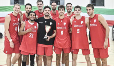 L'Estra Pistoia Basket vince l'Us Basket Cup di Modena: superata Forlì 105-103 dopo un overtime