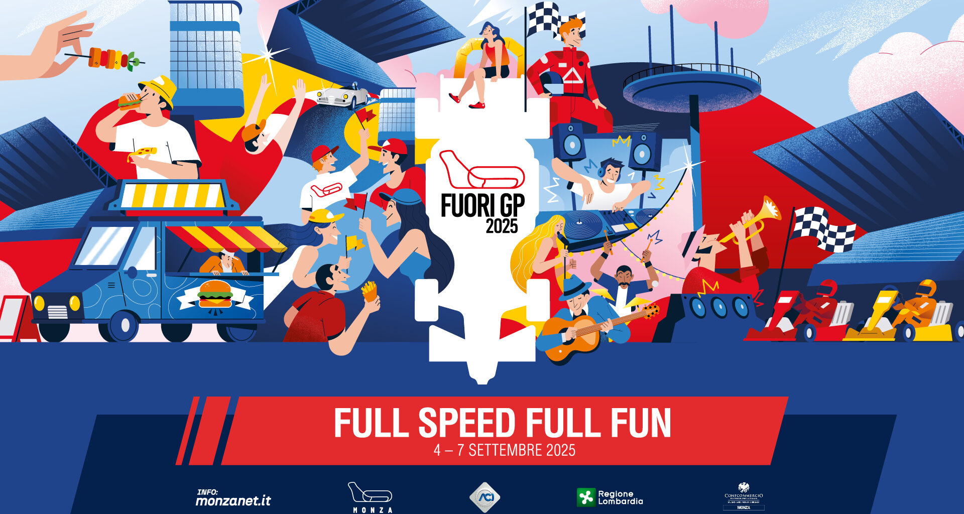 SCATTA IL FUORI GP 2025: SETTE COMUNI IN FESTA PER IL GP D’ITALIA DI FORMULA 1 - Autodromo Nazionale Monza